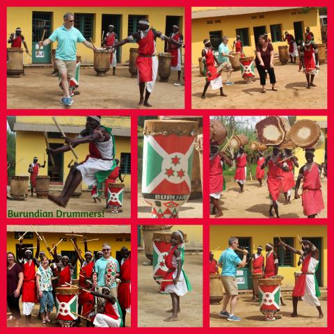 Burundian Drummers and Jason