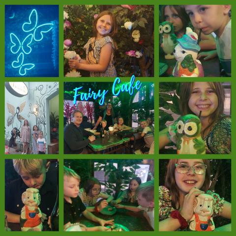 Fairy Cafe in Vina del Mar - scenes and drinks