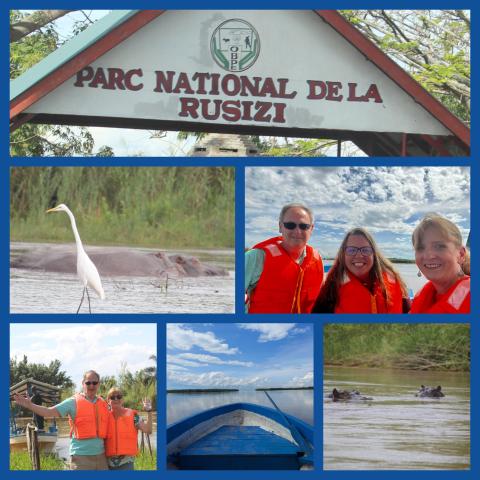 Rusizi River National Park collage