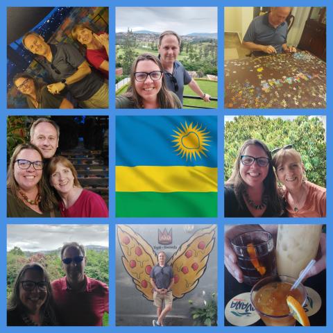 Rwanda collage