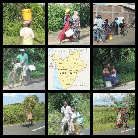 Burundu collage